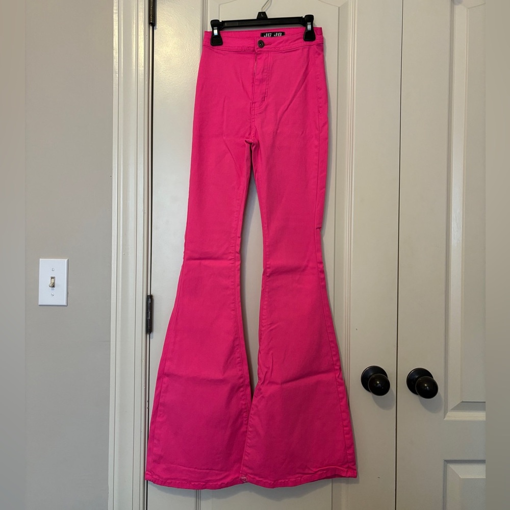 Hot Pink flare pants